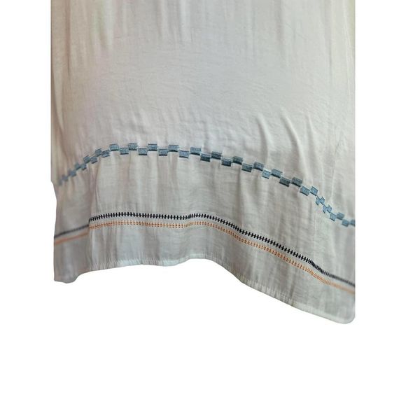 dolan Left Coast Collection Tunic White Embroidered Size XS - Picture 5 of 10